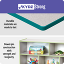 Rainbow Accents Diaper Changer with Stairs (Thumbnail)