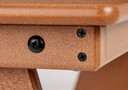 Small Outdoor Table and Bench Set (Thumbnail)