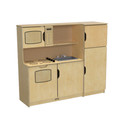 Kids All-In-One Wooden Play Kitchen Set (Thumbnail)