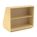 Wooden Six Shelf Book Display Bookshelf Stand (Thumbnail)
