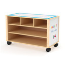 Kids Mobile STEM Learning Station Shelf With Storage (Thumbnail)