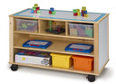 Kids Mobile STEM Learning Station Shelf With Storage (Thumbnail)