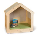 Kids Classroom Wooden Reading Nook With Sound Dampening Panels (Thumbnail)