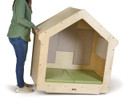 Kids Classroom Wooden Reading Nook With Sound Dampening Panels (Thumbnail)