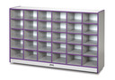 Rainbow Accents 30 Cubbie - Tray Mobile Storage (Thumbnail)