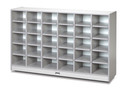 30 Cubbie-Tray Mobile Storage - with Trays (Thumbnail)