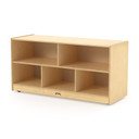 Toddler Single Mobile Storage Unit - 18" Deep (Thumbnail)