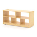 Toddler Single Mobile Storage Unit - 18" Deep (Thumbnail)