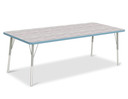 Rectangle Activity Table - 30" X 72" - Driftwood Gray (Thumbnail)