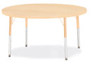Round Activity Table - 48" Diameter - Maple (Thumbnail)