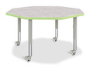 Octagon Activity Table - 48" X 48" - Driftwood Gray (Thumbnail)
