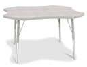 Four Leaf Activity Table - Driftwood Gray (Thumbnail)