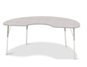 Kidney Activity Table - 48" X 72" - Driftwood Gray (Thumbnail)