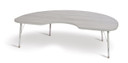 Kidney Activity Table - 48" X 72" - Driftwood Gray (Thumbnail)