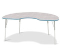 Kidney Activity Table - 48" X 72" - Driftwood Gray (Thumbnail)