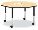 Octagon Activity Table - 48" X 48" - Maple (Thumbnail)