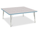 Square Activity Table - 48" X 48" - Driftwood Gray (Thumbnail)