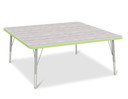Square Activity Table - 48" X 48" - Driftwood Gray (Thumbnail)