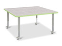 Square Activity Table - 48" X 48" - Driftwood Gray (Thumbnail)