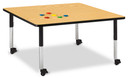 Square Activity Table - 48" X 48" - Oak (Thumbnail)