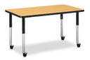 Rectangle Activity Table - 24" X 36" - Oak (Thumbnail)