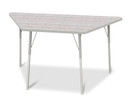 Trapezoid Activity Tables - 30" X 60" - Driftwood Gray (Thumbnail)