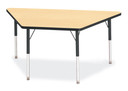 Trapezoid Activity Tables - 30" X 60" - Maple (Thumbnail)