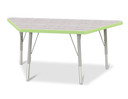 Trapezoid Activity Table - 24" X 48" - Driftwood Gray (Thumbnail)