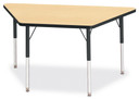 Trapezoid Activity Tables - 24" X 48" - Maple (Thumbnail)