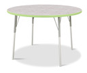 Round Activity Table - 48" Diameter - Driftwood Gray (Thumbnail)