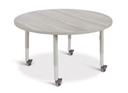 Round Activity Table - 48" Diameter - Driftwood Gray (Thumbnail)