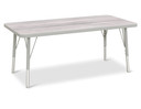 Rectangle Activity Table - 24" X 48" - Driftwood Gray (Thumbnail)