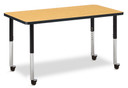 Rectangle Activity Table - 24" X 48" - Oak (Thumbnail)