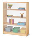Tall Fixed Straight-Shelf Bookcase (Thumbnail)