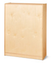 Tall Fixed Straight-Shelf Bookcase (Thumbnail)