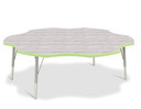 Six Leaf Activity Table - 60" - Driftwood Gray (Thumbnail)