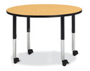 Round Activity Table - 42" Diameter - Oak (Thumbnail)