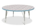 Round Activity Table - 42" Diameter - Driftwood Gray (Thumbnail)