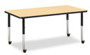 Rectangle Activity Table - 30" X 60" - Maple (Thumbnail)