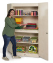 White Classroom Teacher Storage Cabinet (Thumbnail)