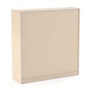 5 Section Wooden White Coat Locker With Cubbies (Thumbnail)