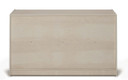 Mobile Wooden White Toy Storage Bookshelf (Thumbnail)