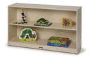 Wooden White Adjustable 2 Shelf Toy Storage Bookshelf (Thumbnail)