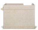 White Wooden Diaper Changing Table With Stairs (Thumbnail)