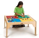 Kids LEGO® Compatible Wood Storage Table (Thumbnail)
