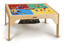 Wooden Kids LEGO® Compatible Square Storage Table (Thumbnail)