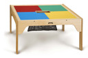 Kids LEGO® Compatible Wood Storage Table (Thumbnail)