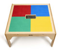 Wooden Kids DUPLO® Compatible Square Storage Table (Thumbnail)