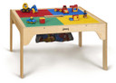 Wooden Kids DUPLO® Compatible Square Storage Table (Thumbnail)