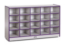Rainbow Accents 20 Cubbie - Tray Mobile Storage (Thumbnail)